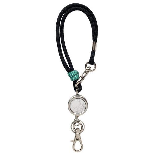 エイワイジュディ（A.Y.Judie）　リール付ストラップ　コロレ　ブラック ハンズ