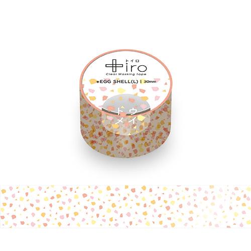 フロンティア　トイロ　クリアマスキングテープ　30mm　CT3006　EGGSHELL（L） ハンズ