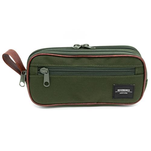 ラダイト（Luddite）　リゾネートペンケース　LDCO-REPN-04　カーキ ハンズ