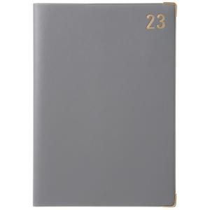 ラコニック 仕事計画ダイアリー 年号 A5 マンスリー LAMD75−160GY グレー 月曜始まり│手