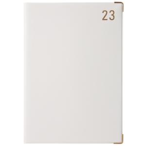 ラコニック 仕事計画ダイアリー 年号 A5 マンスリー LAMD75−160WH ホワイト 月曜始まり│