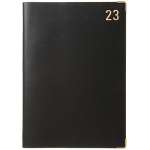 ラコニック 仕事計画ダイアリー ワーク 年号 A5 ウィークリー LAD84−240BK ブラック 月曜