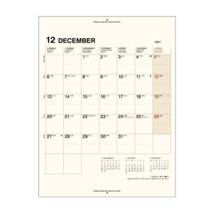 ラコニック 仕事計画ダイアリー フィールドパッド カレンダー リフィル マンスリー LUR17−50 月