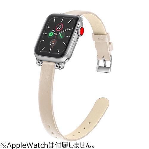ガーカル（GAACAL）　アップルウォッチバンド　38／40／41mm　ベージュ ハンズ