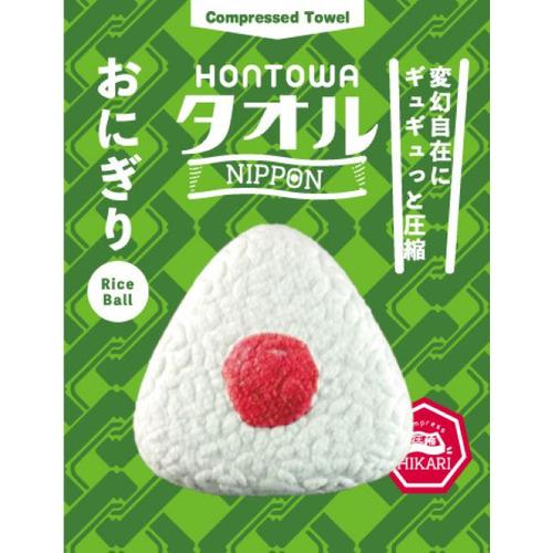 HONTOWAタオル（ホントはタオル）　NIPPON　おにぎり（Rice　Ball） ハンズ