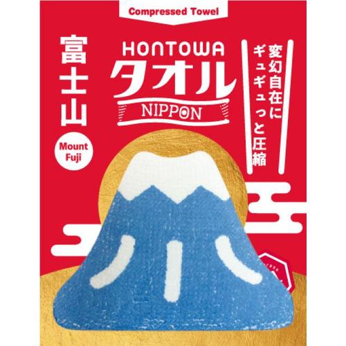 HONTOWAタオル（ホントはタオル）　NIPPON　富士山（Mount　Fuji） ハンズ