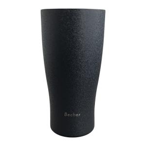 内側セラミック加工　ステンレス　ピルスナータンブラー　Becher　ブラック ハンズ｜hands-net