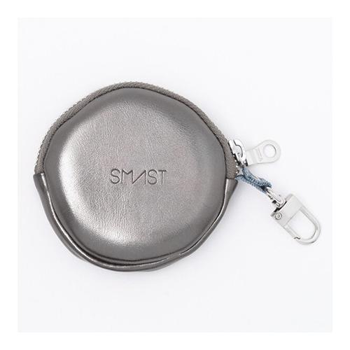 【お買い得】　スマスト（SMAST）　サークルポーチ　メタリックグレー ハンズ