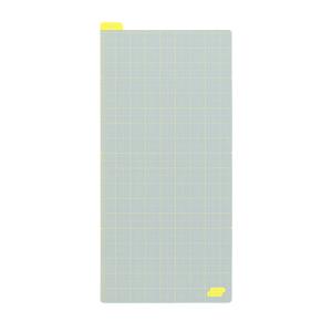 ほぼ日　Ｔ＆Ｔ　下敷き　weeksサイズ用　B6　アイスグレー×イエロー ハンズ｜hands-net