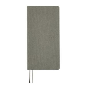 【2025年4月始まり】ほぼ日手帳　weeks　カラーズ　B6スリム　ウィークリーレフト　スモークグレー　月曜始まり ハンズ｜hands-net