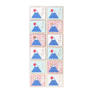 インディゴ　PS598　シール　富士山／ありがとう ハンズ｜hands-net