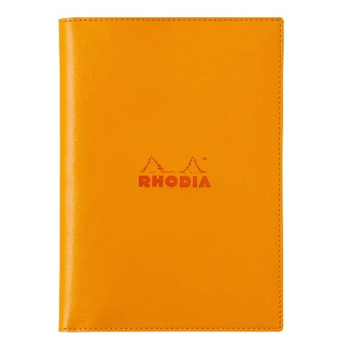 ロディア（RHODIA）　ホチキス留めノートA5　カバー　PU　cfa5pucvor　オレンジ ハン...