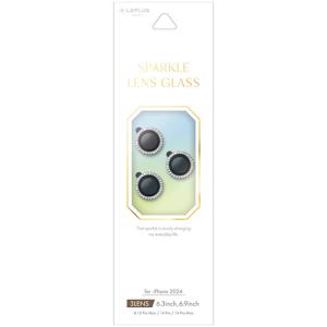 【iPhone16Pro／iPhone16ProMax】　ルプラスネクスト（LEPLUS　NEXT）　レンズ保護ガラスフィルム　「SPARKLE　LE｜hands-net