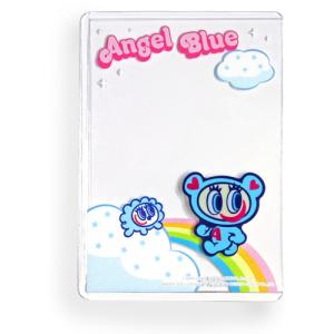 ナルミヤ　エンジェルブルー（Angel　Blue）　マスコット付きトレカケース　レインボー ハンズ｜hands-net