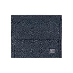 吉田カバン　ポーター（PORTER）　エイブル（ABLE）　カード＆コイン　030−03442　ネイビー ハンズ｜hands-net