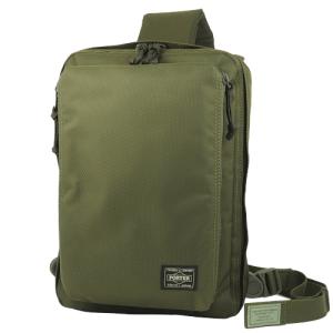 吉田カバン　ポーター（PORTER）　ユニット（UNIT）　スリングショルダー（S）　784−05468　カーキ ハンズ｜hands-net