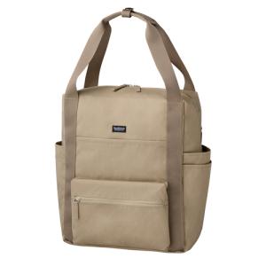 ヘルスニットプロダクト×ハンズ　be　with　fam　bag　トートリュック　ベージュ ハンズ｜ハンズYahoo!ショッピング店