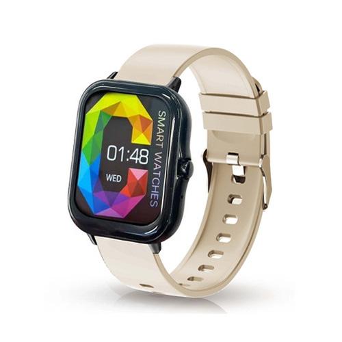 オムミックス（ommix）　スマートウォッチ　温度環境アラート付　WW23007　ベージュ ハンズ