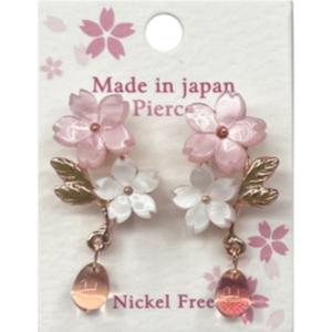 アクセソワール（Accessoire）　Sakura彩　ピアス　P3ーPK ハンズ｜hands-net