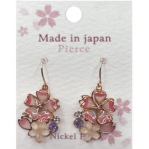 アクセソワール（Accessoire）　Sakura彩　ピアス　P12ーPK ハンズ｜hands-net