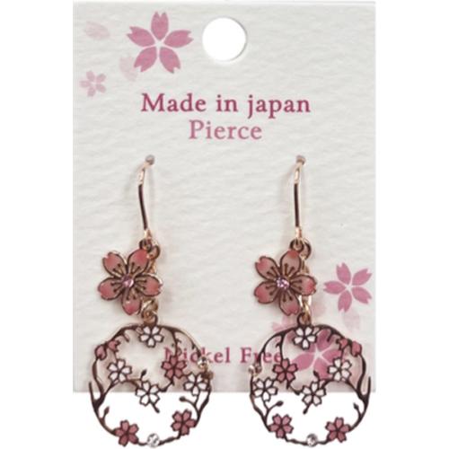 アクセソワール（Accessoire）　Sakura彩　ピアス　P25ーPK ハンズ