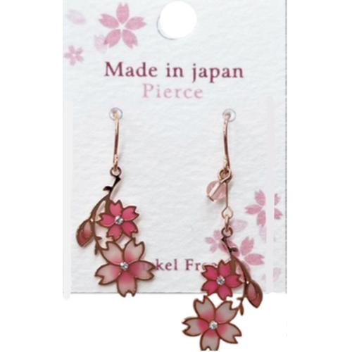 アクセソワール（Accessoire）　Sakura彩　ピアス　P41ーPK ハンズ