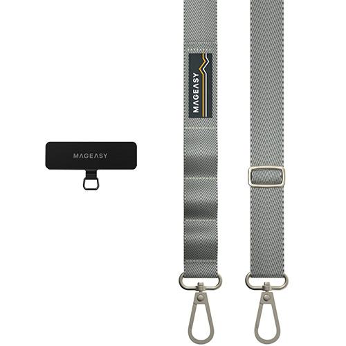 マグイージー（MagEasy）　Strap＋StrapCard　20mm　ミスティーブルー ハンズ