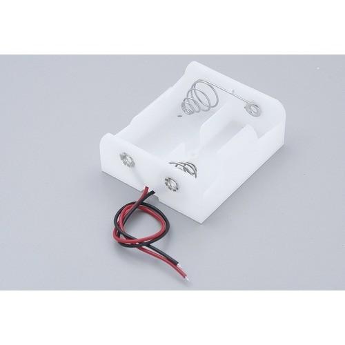 朝日電器　電池ボックス　単2×2本用　リード付き　UM−220NH ハンズ