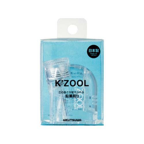 クツワ　透明鉛筆削りケズール　RS029CL　クリア ハンズ