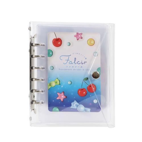 クツワ（KUTSUWA）　ファルシール（Falcir）　シールバインダー　A6　DE022SV　シル...