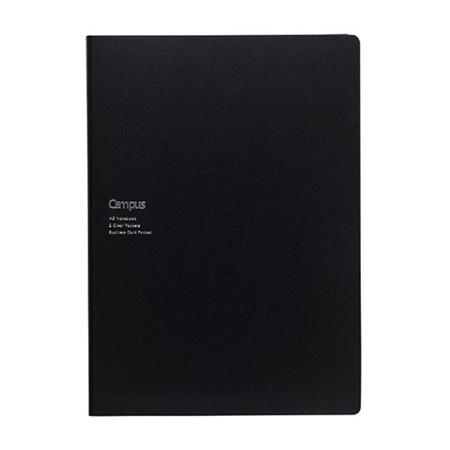コクヨ（KOKUYO）　キャンパス書類収容カバーノート　A5　ノ−615B−D　ブラック ハンズ