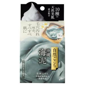 自然ごこち　沖縄海泥　洗顔石けん　80g ハンズ｜hands-net