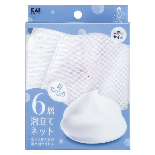 貝印（KAI）　超たっぷり泡立て　6層ネット ハンズ