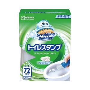 【お買い得】　ジョンソン　スクラビングバブル　　トイレスタンプ　フレッシュソープ　本体　38g ハンズ｜hands-net