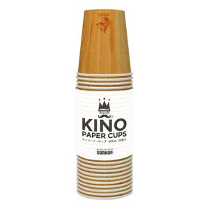 サンナップ（SUNNAP）　キノペーパーカップ　205mL　6種類アソート　30個入 ハンズ｜hands-net