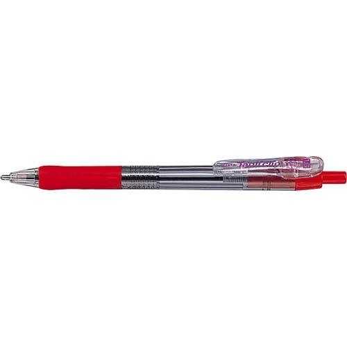 ゼブラ（ZEBRA）　タプリクリップボールペン　1.6mm　赤 ハンズ