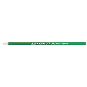 ゼブラ（ZEBRA）　SNC−0.7　ブレン　ボールペン替芯　RSNC7−G　緑 ハンズ｜ハンズYahoo!ショッピング店