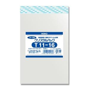 ヘイコー　クリスタルパック　テープ付き　100枚　T11-16 ハンズ｜hands-net