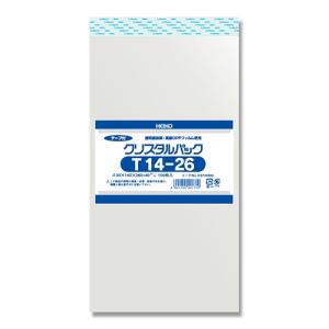 ヘイコー　クリスタルパック　テープ付き　100枚　T14-26 ハンズ｜hands-net