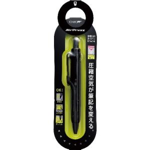 トンボ鉛筆（Tombow）　加圧式油性ボールペン　エアプレス　0.7mm　BC−AP12　フルブラック ハンズ｜hands-net