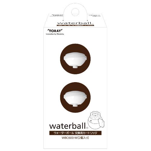 東レ（TORAY）　新感覚浄水器　ウォーターボール　交換用カートリッジ2個入 ハンズ