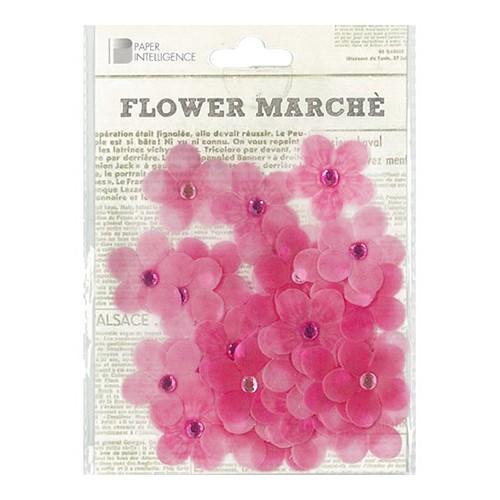 フラワーマルシェ　ヴェラムビジュー　ピンク ハンズ