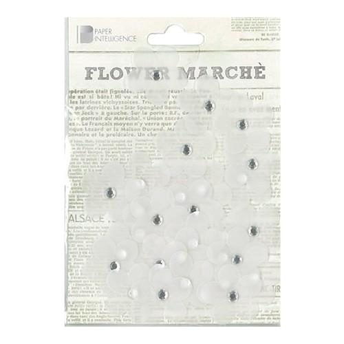 フラワーマルシェ　ヴェラムビジュー　ホワイト ハンズ