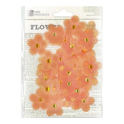 フラワーマルシェ　ヴェラムビジュー　オレンジ ハンズ