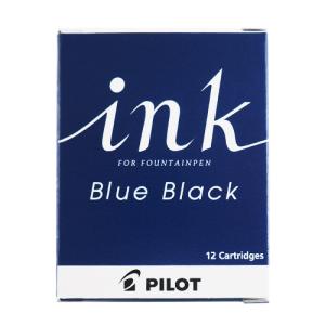 パイロット（PILOT）　万年筆用カートリッジインキ　IRF-12S-BB　ブルーブラック　12本入 ハンズ｜hands-net