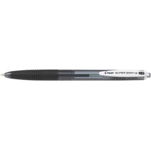 パイロット（PILOT）　油性ボールペン　スーパーグリップG　ノック式　BSGK−10EF−BB　極細0.5mm　ブラック ハンズ｜hands-net