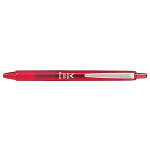 パイロット（PILOT）　水性ボールペン　Vコーンノック　LVKN-15EF-R　0.5mm　レッド ハンズ｜hands-net