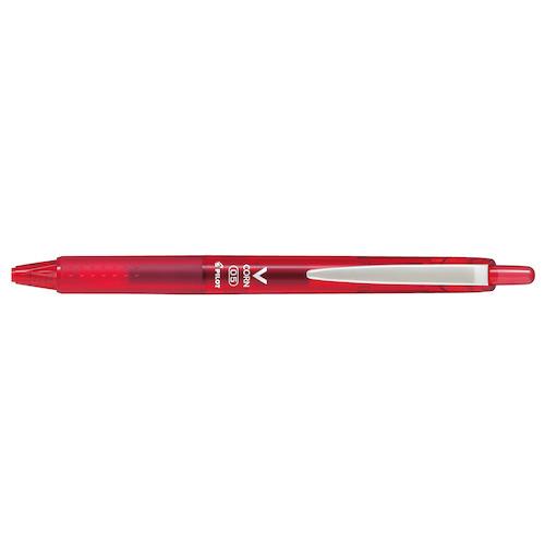 パイロット（PILOT）　水性ボールペン　Vコーンノック　LVKN-15EF-R　0.5mm　レッド...