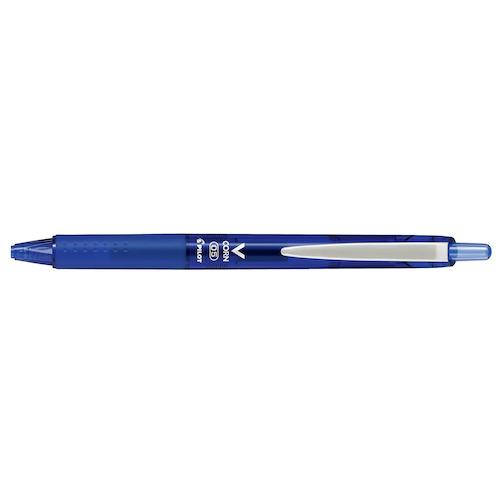 パイロット（PILOT）　水性ボールペン　Vコーンノック　LVKN-15EF-L　0.5mm　ブルー...