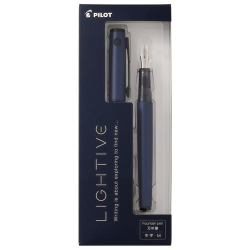 パイロット（PILOT）　万年筆　ライティブ（LIGHTIVE）　M（中字）　P-FLT-1-NV　...